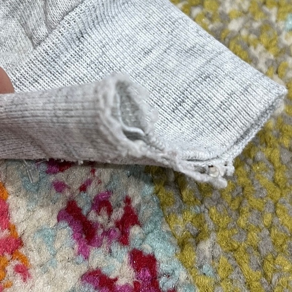 Vintage 1980s Funny Duck Animal Print Cartoon 80s Gray Crewneck Sweatshirt - Picture 3 of 9